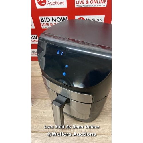 4028 - GOURMIA 6.7L DIGITIAL AIR FRYER / APPEARS NEW / ERROR CODE / WONT START / W1