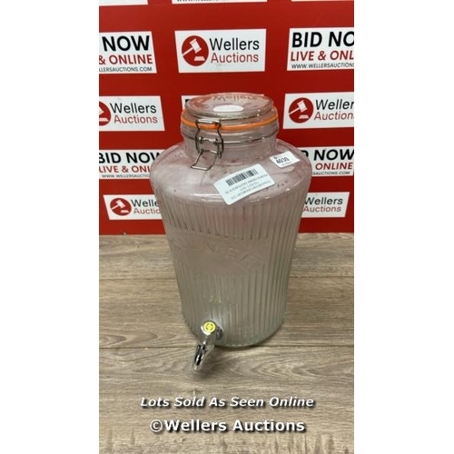 4030 - KILNER DRINK DISPENSER 8L / MINIMAL SIGNS OF USE / A37