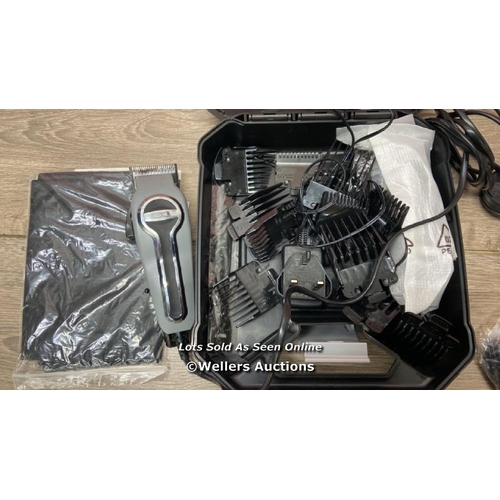 4034 - WAHL ELITE HAIR CLIPPER KIT / POWERS UP / SIGNS OF USE / A37