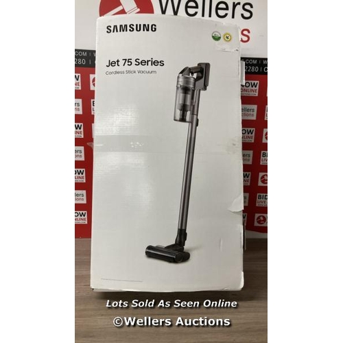 4050 - SAMSUNG JET 75 PET VACUUM CLEANER (VS20T7532T1/EU) / SHOWA POWER BUT DOESN'T TURN ON / USED CONDITIO... 