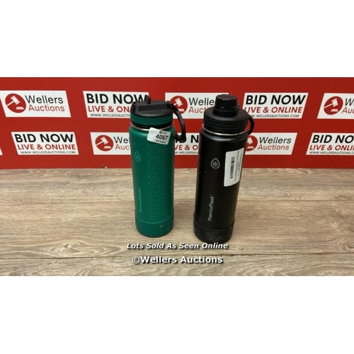 4067 - THERMOFLASK STAINLESS STEEL BOTTLE 710ML, 2 PACK / MINIMAL SIGNS OF USE / A41