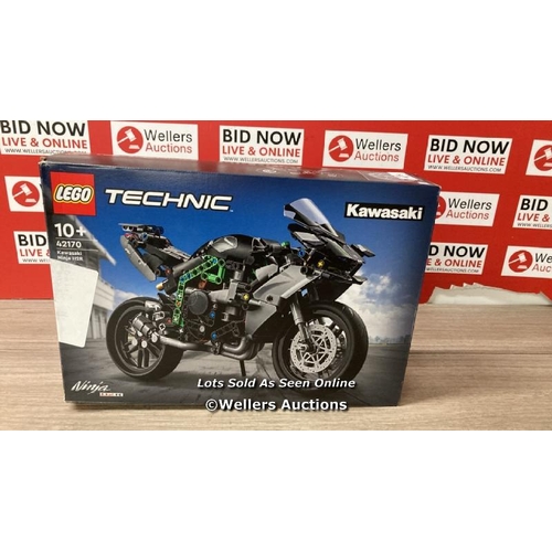 4079 - LEGO TCHNC KAWASAKI NINJA 42170 / OPENED / UNCHECKED / A43