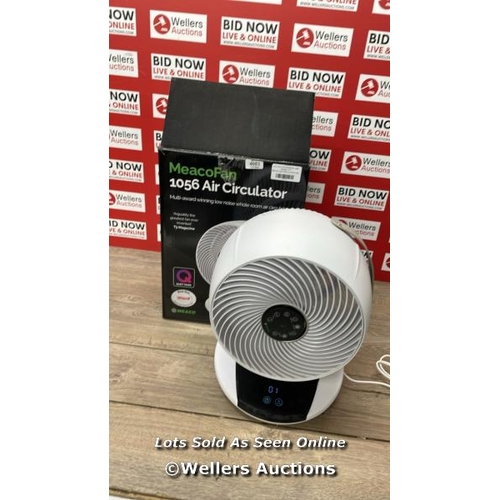 4083 - MEACO AIR CIRCULATOR FAN / POWERS UP / SIGNS OF USE / A40