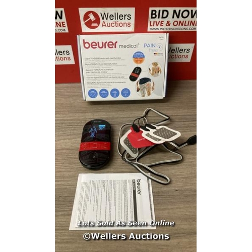 4128 - BEURER DRUG FREE TENS PAIN RELIEF / POWERS UP / SIGNS OF USE / A47