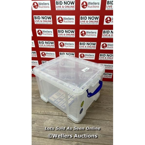 4150 - REALLY USEFUL 35L BOX / DAMAGED / P5