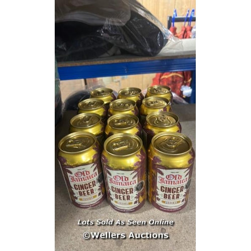 4322 - 12X JAMAICAN GINGER BEER / 330ML CANS / D20