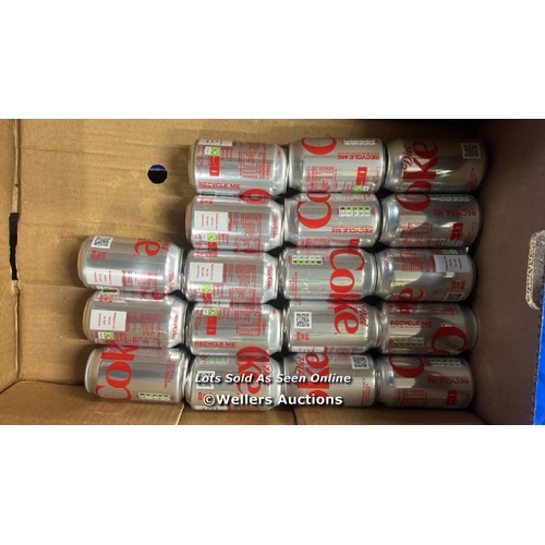 4324 - 18X DIET COKE 330ML CANS / D20