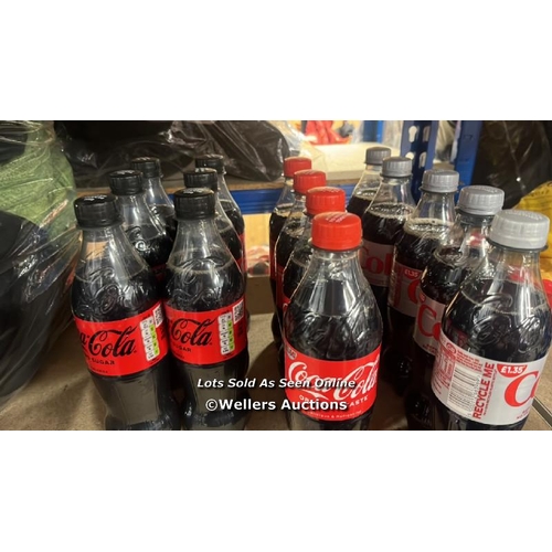 4325 - 6 X COKE ZERO, 4 X COKE AND 5 X DIET COKE 500ML BOTTLES / D20