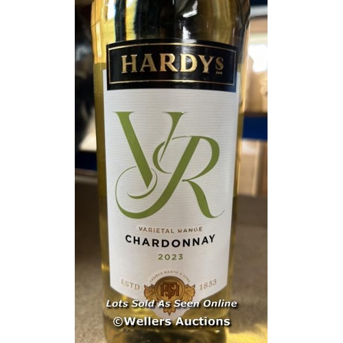 4386 - HARDYS WHITE WINE / CHARDONNAY 2023 / 750ML / D14