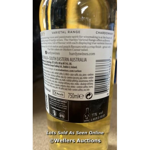 4386 - HARDYS WHITE WINE / CHARDONNAY 2023 / 750ML / D14