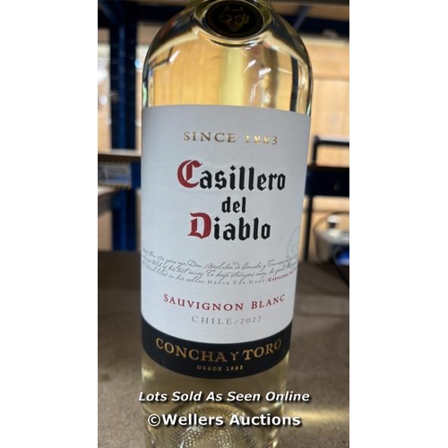 4392 - CASILLERO DEL DIABLO WHITE WINE / SAUVIGNON BLANC 2022 / 750ML / D14