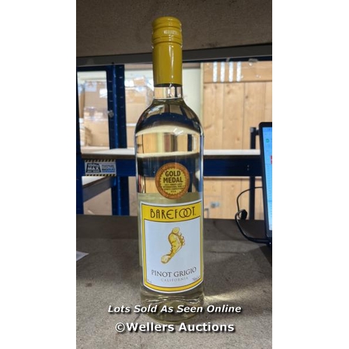 4397 - BAREFOOT WHITE WINE / PINOT GRIGIO / 750ML / D14