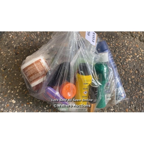 4494 - BAG OF PART USED COSMETICS [0]