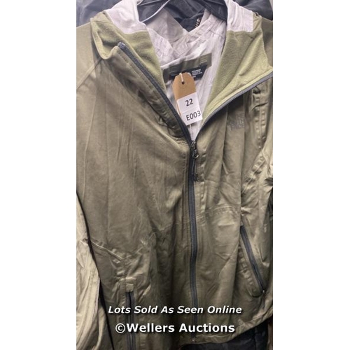 4564 - X1 THE NORTH FACE PRE-OWNED JACKET SIZE M [0]