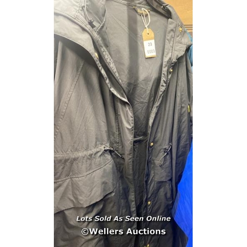 4567 - X1 BARBOUR PRE-OWNED JACKET SIZE 8/UK [0]