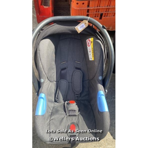 4593 - X1 KINDER KRAFT PRE-OWNED BABY CAR SEAT [0]