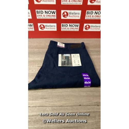 3025 - MENS NEW ENGLISH LAUNDRY 40X34 STRAIGHT FIT / B21