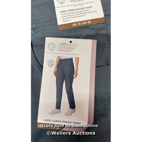 3039 - LADIES NEW MONDETTA CARGO PANT UK16 / 10 / B21