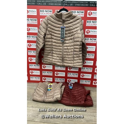 3046 - NEW LADIES 32 HEAT JACKET L / S / B22