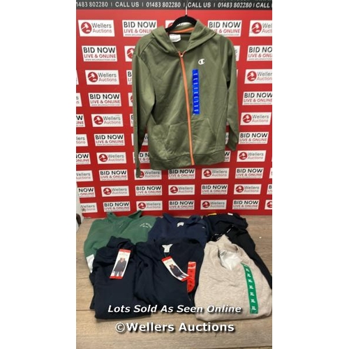 3064 - MIXED CLOTHING CHAMPION / LACOSTE / ORVIS  / B35