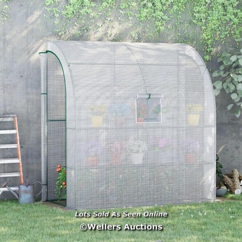 3134 - OUTSUNNY LEAN TO GREENHOUSE 200 X 100 X 213 CM / C