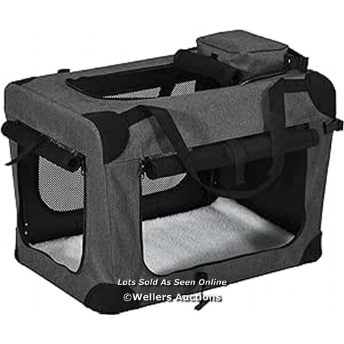 3203 - 48.5 CM FORDABLE PET CARRIER, CAT BAG W/ CUSHION, FOR MINIATURE DOGS / C