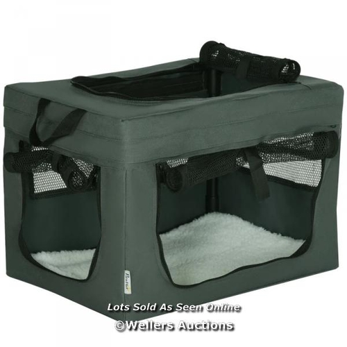 3253 - PAWHUT 48.5CM PET CARRIER, WITH CUSHION, FOR MINIATURE DOGS� / DP