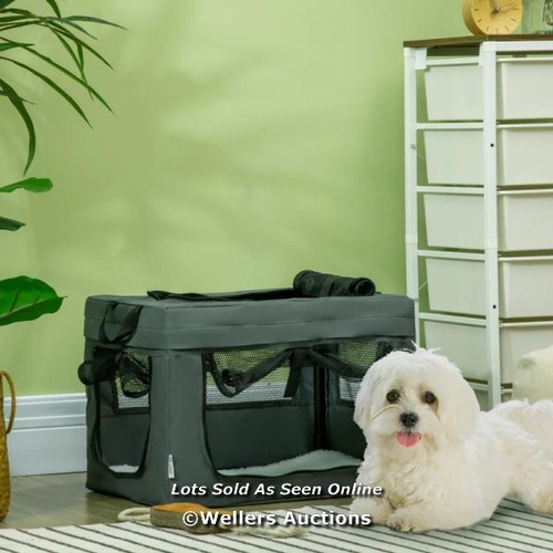 3253 - PAWHUT 48.5CM PET CARRIER, WITH CUSHION, FOR MINIATURE DOGS� / DP