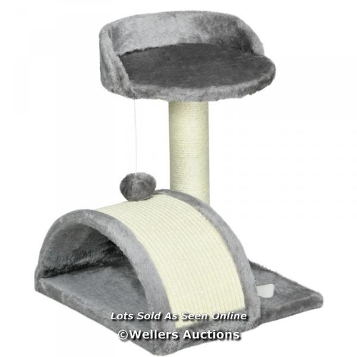 3257 - PAWHUT CAT TREE, KITTEN SCRATCHER ACTIVITY CENTRE, WITH SISAL SCRATCHING POST, TOY BALL� / DP