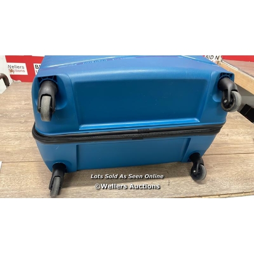 6012 - AMERICAN TOURISTER JETDRIVER LARGE 4 WHEEL SPINNER CASE / IN OVERALL GOOD CONDITION / NO VISIBLE DAM... 