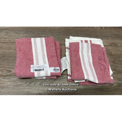 6046 - COMMERCIAL KITCHEN TOWEL SET / APPEARS NEW WITHOUT TAGS / F22