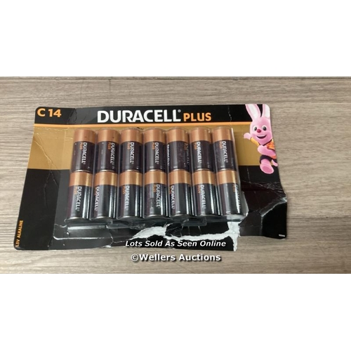 6060 - DURACELL PLUS C BATTERIS / F14