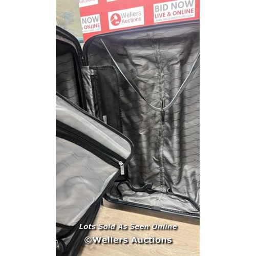 6063 - SAMSONITE ENDURE 2PC. HARDSIDE LUGGAGE SET / APPEARS IN OVERALL GOOD CONDITION / NO VISIBLE DAMAGE /... 