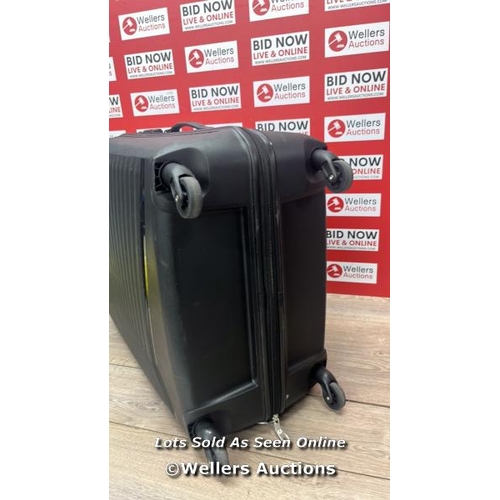 6064 - AMERICAN TOURISTER JETDRIVER LARGE 4 WHEEL SPINNER CASE / MISSING BADGE ON FRONT / SIGNS OF USE / P5