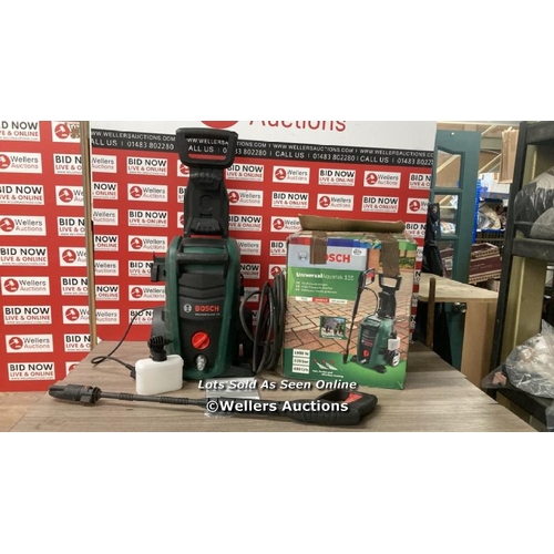 6070 - BOSCH UNIVERSAL AQUATAK PRESSURE WASHER 135 / POWERS UP / SIGNS OF USE / P30