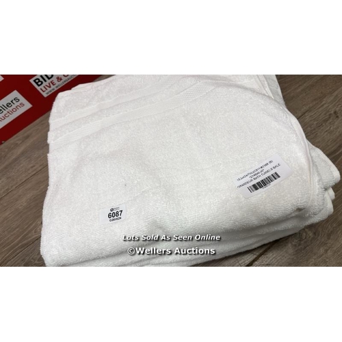 6087 - GRANDEUR BATH TOWELS  / APPEARS NEW, WITHOUT PACKAGING / P16