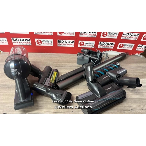 6095 - SAMSUNG JET 75 COMPLETE VACUUM CLEANER, VS20B75ACR5/EU / POWERS UP / SIGNS OF USE / F16