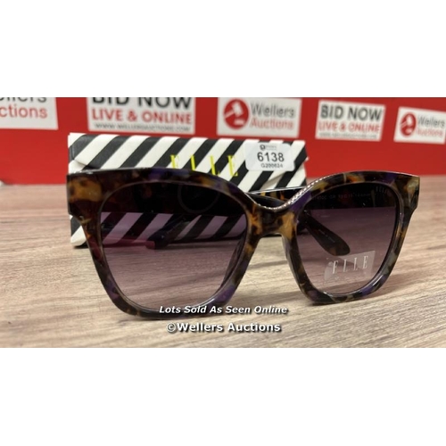 6138 - ELLE LADIES 2024 SUNGLASSES / APPEARS NEW / SEE IMAGES / F7