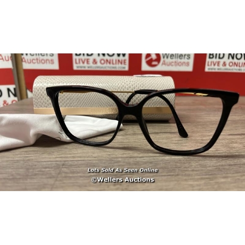 6139 - J.CHOO JC341 807 55X BLACK PLASTIC FRAMES / APPEARS NEW / SEE IMAGES / F7