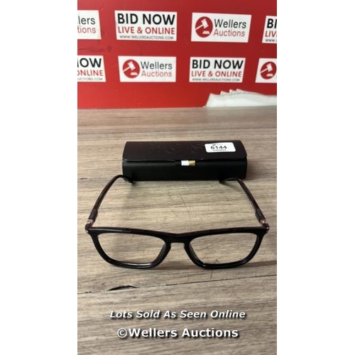 6144 - HUGO BOSS 1445 807 BLACK PLASTIC FRAMES / APPEARS NEW / SEE IMAGES / F7