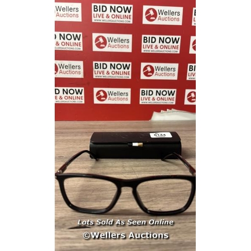 6144 - HUGO BOSS 1445 807 BLACK PLASTIC FRAMES / APPEARS NEW / SEE IMAGES / F7