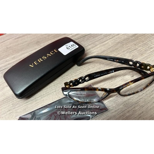 6146 - VERSACE MOD3305 108 55X17 / APPEARS NEW / SEE IMAGES / F7