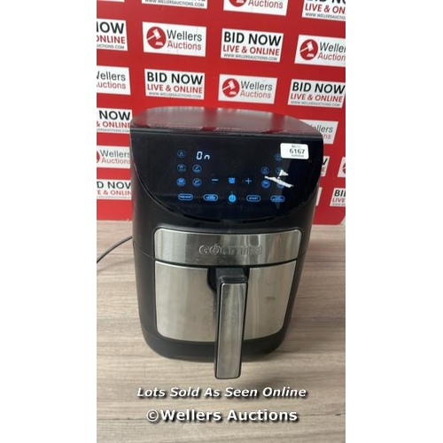 6167 - GOURMIA 6.7L DIGITIAL AIR FRYER / POWERS UP / SIGNS OF USE / D7