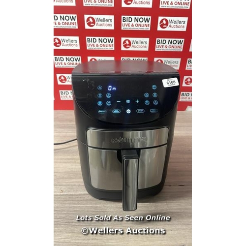 6168 - GOURMIA 6.7L DIGITIAL AIR FRYER / POWERS UP / SIGNS OF USE / D7