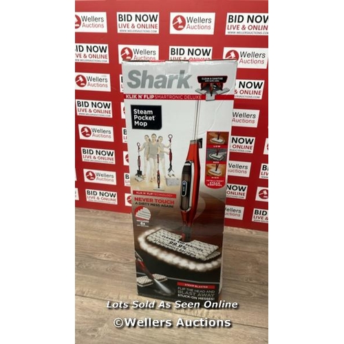 6177 - SHARK S6003UKCO STEAM MOP / POWERS UP / SIGNS OF USE / D8