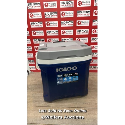 6180 - IGLOO MAX COLD 58 LITRE ROLLER COOL BOX / APPEARS NEW / A6