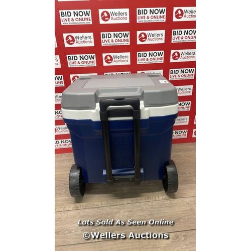 6180 - IGLOO MAX COLD 58 LITRE ROLLER COOL BOX / APPEARS NEW / A6