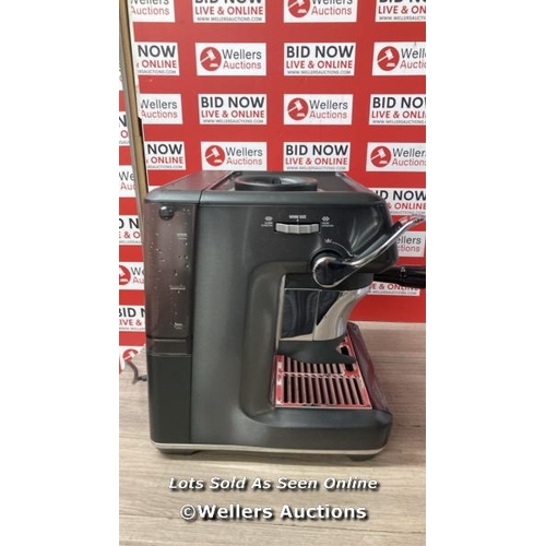 6184 - SAGE THE BARISTA EXPRESS IMPRESS BEAN TO CUP COFFEE MACHINE IN BLACK STAINLESS STEEL (SES876BST4GUK1... 