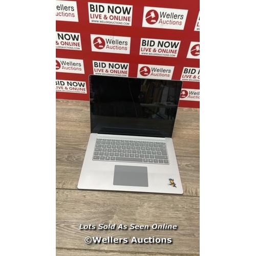 6206 - MICROSOFT 1872 / 16GB RAM / 250GB HD / I7-1065G7 @ 1.30GHZ / SN: 3948412357 / WINDOWS 10 OPERATING S... 