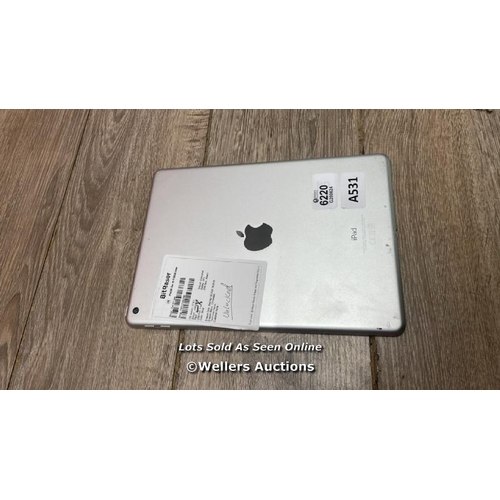 6220 - APPLE IPAD 6TH GEN / A1893 / 32GB / SERIAL: F9FXC198JF8K / I-CLOUD (ACTIVATION) UNLOCKED / RESTORED ... 